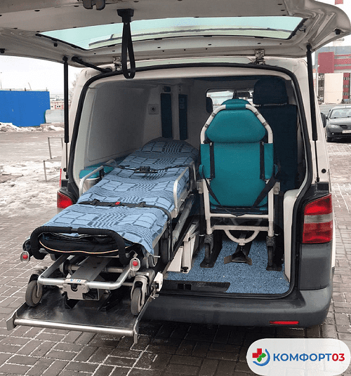 Санитарный микроавтобус Volkswagen Transporter - Служба Комфорт03